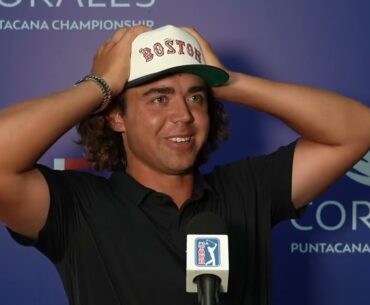 Garrick Higgo Recaps Winning 2025 Corales Puntacana Championship | Post-Tournament Interview