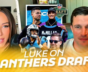 Luke Kuechly Reacts to Panthers NFL Draft, Team Showing Confidence in Bryce Young, & More