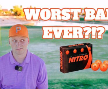 Nitro Golf Balls: Worst Golf Ball Ever?!? Boom or Bust?