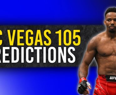 UFC VEGAS 105 PREDICTIONS | FULL CARD BREAKDOWN