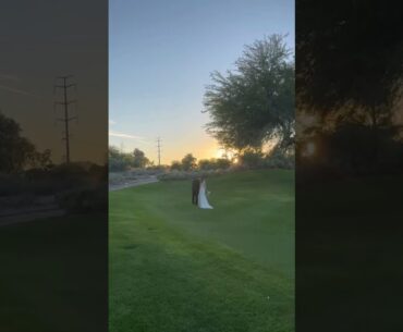 Golf Club Wedding in Gilbert, Arizona