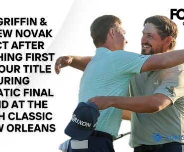 'Like A Movie Script' - Andrew Novak & Ben Griffin Detail PGA Tour Journey After Zurich Classic Win