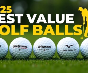 5 Best Value Golf Balls: What's the difference between cheap and expensive golf balls?