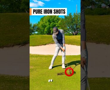 Do THIS for Pure Iron Shots #golf #golfswing