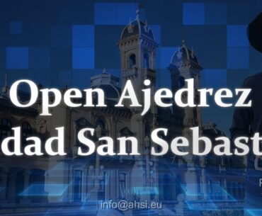 Entrega de premios del Open Internacional de Ajedrez Ciudad de San Sebastián en un escenario mítico