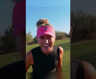 Casual hole out #golfgirlgames #golf #golfdomgolf #golftour