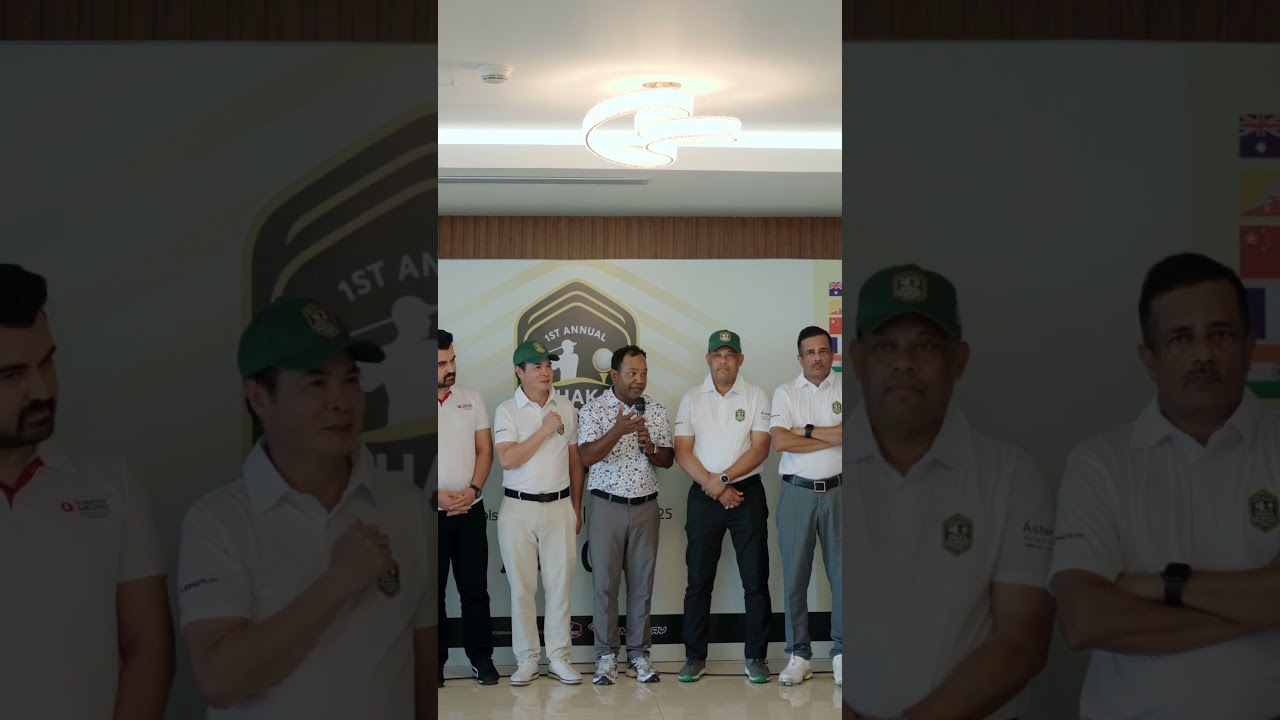 Pro Golfer Siddikur Rahman shares his inspiring message at the Dhaka Diplomatic Spring Open 2025. Pro Golfer Siddikur Rahman shares his inspiring message at the Dhaka Diplomatic Spring Open 2025.