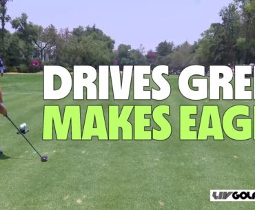 Bryson DeChambeau Drives Green & Makes Eagle in Round 2 of LIV Mexico! *Full Round 2 Highlights*