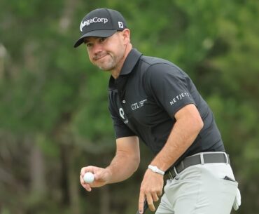 Brian Harman Leads Valero Texas Open | Epic Windy Round Highlights