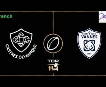Castres vs Vannes (Top 14) (Journée 21) (2024-2025) (French)