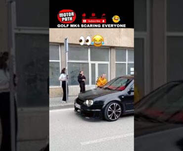 Tuned GOLF MK4 havin fun in the Streets #golf #vw #mk4 #mk4golf