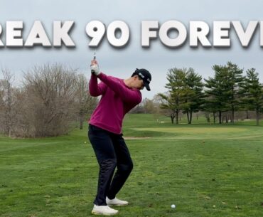 4 TIPS to BREAK 90 Every Time (No Swing Changes)