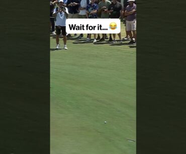Brooks Koepka had to take the same shot TWICE 😂 #golf #livgolf #funny