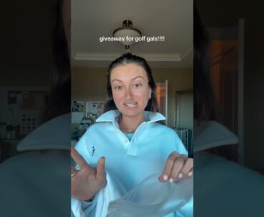a little fun for the golf gals !! giveaway with one sweatshirt and pair of socks! make sure you