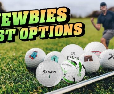 Top 5 Best Golf Balls for Newbies 2025 (Distance + Control!)