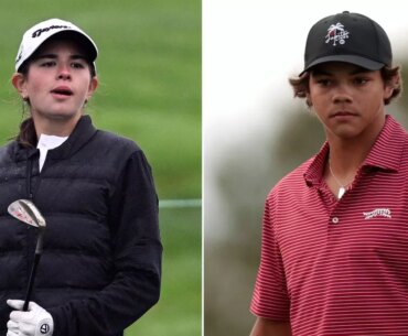 Kai Trump's reality check goes on as Charlie Woods regrets late mistake