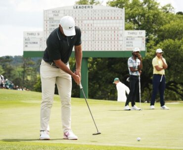 round 2 of 2025 Masters golf tournament-Xinhua