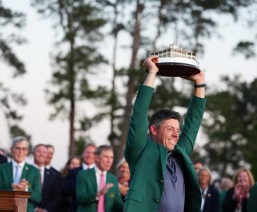 Rory McIlroy of Northern Ireland wins 2025 Masters golf tournament-Xinhua