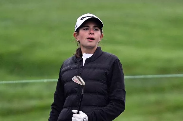 Kai Trump has had a tough time in the Junior Invitational