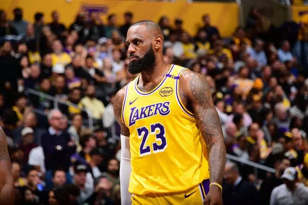 LeBron James' Lakers are currently competing in the playoffs versus the Timberwolves
