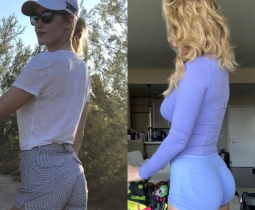Paige Spiranac fires back at troll that criticized her for posting cheeky clip