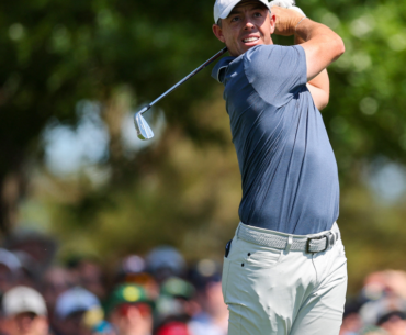 Golf: Rory McIlroy reaches Masters turn with four-shot lead