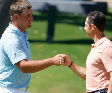 Golf: McIlroy leads Masters with DeChambeau showdown looming