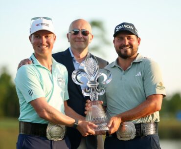 Zurich Classic final round leaderboard, Andrew Novak and Ben Griffin maiden PGA Tour wins, Karl Vilips teams up with former Stanford classmate