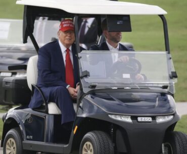 Donald Trump ridiculed for playing golf as US economy in meltdown | World | News