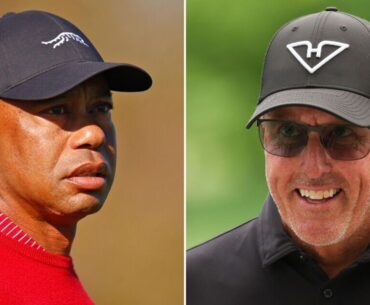 Tiger Woods left Phil Mickelson speechless after giving him silent treatment at Masters | Golf | Sport