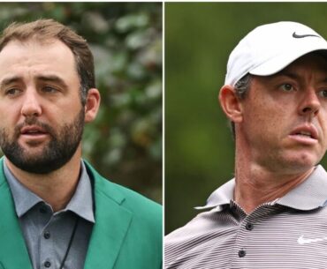 Masters LIVE: Scottie Scheffler warns Rory McIlroy as coach kicked out for breaking rules | Golf | Sport