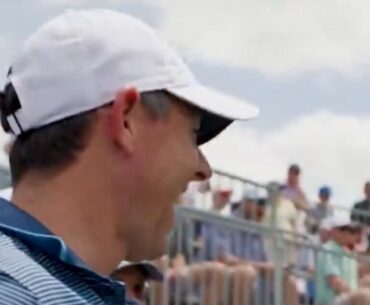 Rory McIlroy laughs his head off as Shane Lowry lets out X-rated comme | Golf | Sport