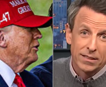 Trump Hightailed It To Golf Tournament For Just 1 Reason, Seth Meyers Says