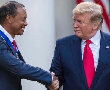 President Trump approves of Tiger Woods-Vanessa Trump relationship