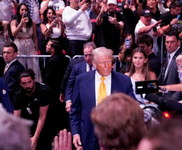 Did Melania, Barron, Kai Trump show up?