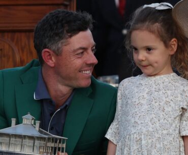 Rory McIlroy, daughter Poppy share inside joke after his Masters win