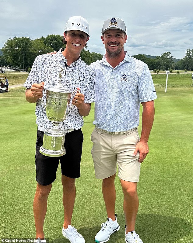Horvat and US Open champion Bryson DeChambeau, who has forged his own YouTube career