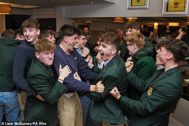 Members of Holywood Golf Club, where he began, were delighted with his Masters victory