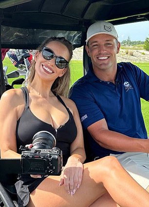 She has filmed videos with Bryson DeChambeau