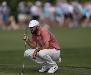 Scottie Scheffler uses high numbers on his golf balls for a reason