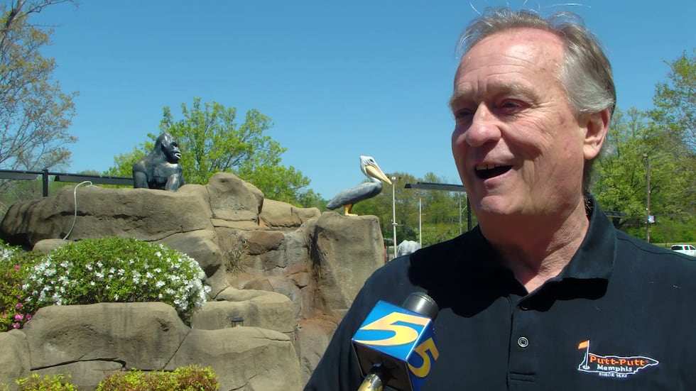 Chris Beagle, generasl manager of Putt-Putt Golf & Games on Summer Avenue