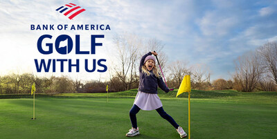 Bank of America Golf With Us logos