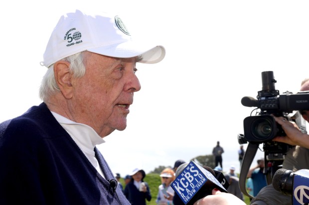 Internationally renowned golf architect Robert Trent Jones Jr. is interviewed...
