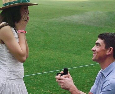 This couple got engaged on 14th hole at Augusta National Golf Club