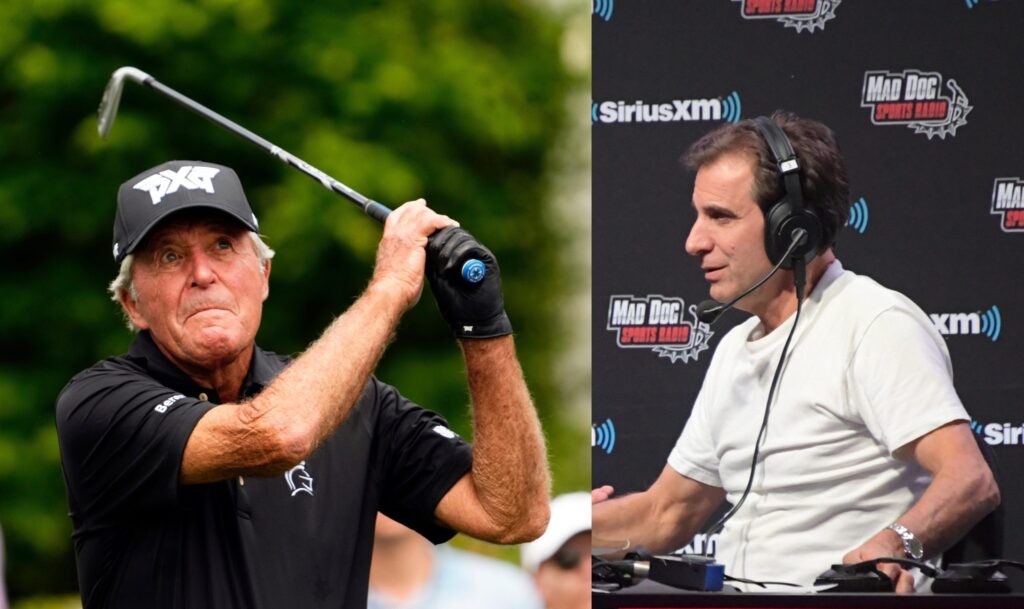 Chris Russo tells Gary Player to 'stay alive' at end of interview