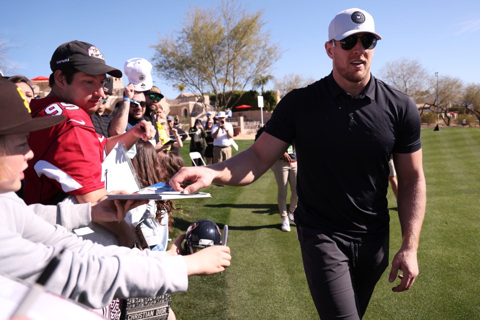 J.J. Watt revealed he was able to play at Augusta