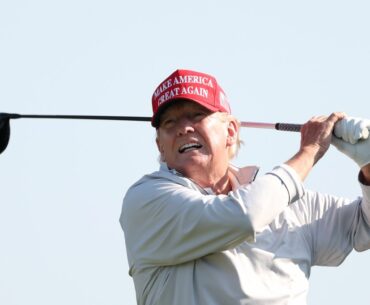 Trump's golf contributes to 'excellent health' according to WH doc