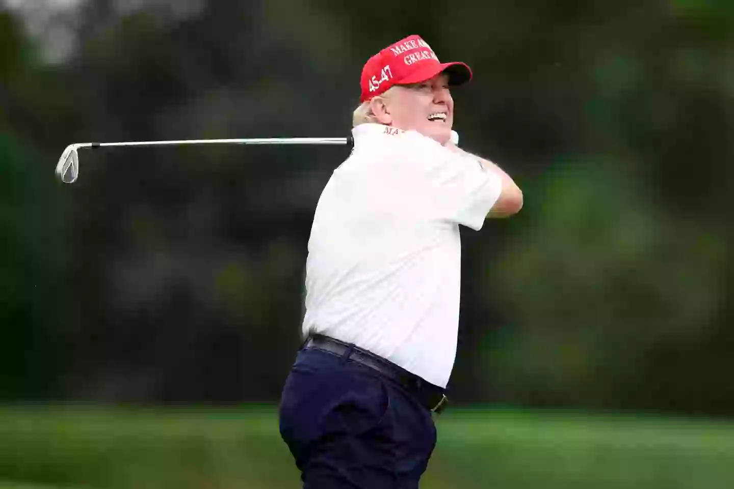 Donald Trump is a keen golfer. Image: Getty