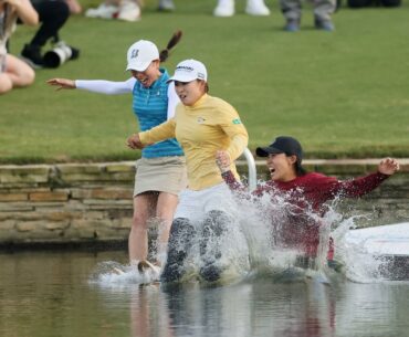 "Thought I was going to drown" - Chevron winner’s celebration takes scary turn