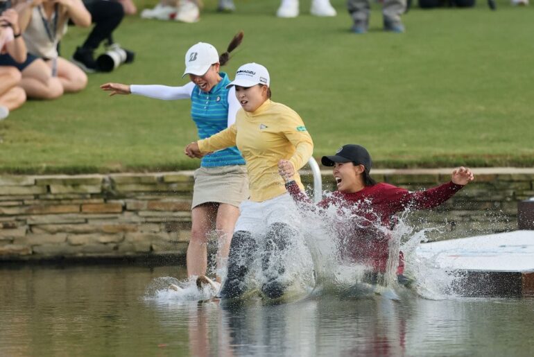 "Thought I was going to drown" - Chevron winner’s celebration takes scary turn